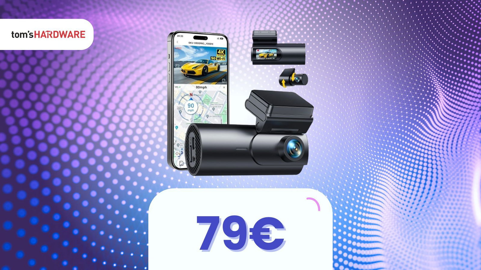 Immagine di Sconto del giorno: questa dash cam passa da 130€ a 80€