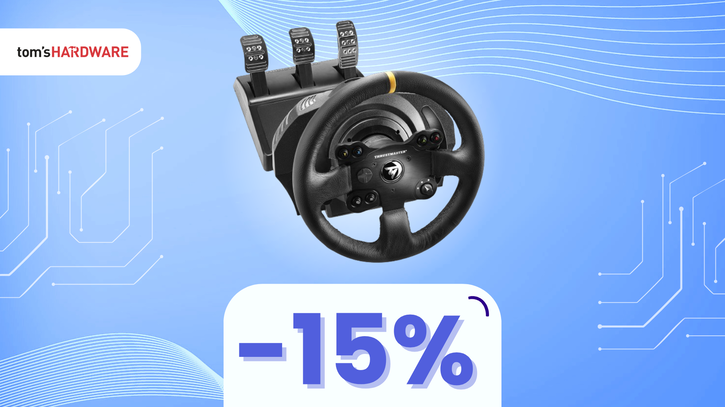 Immagine di Porta la tua esperienza di guida al livello successivo con questo volante Thrustmaster, oggi in OFFERTA!