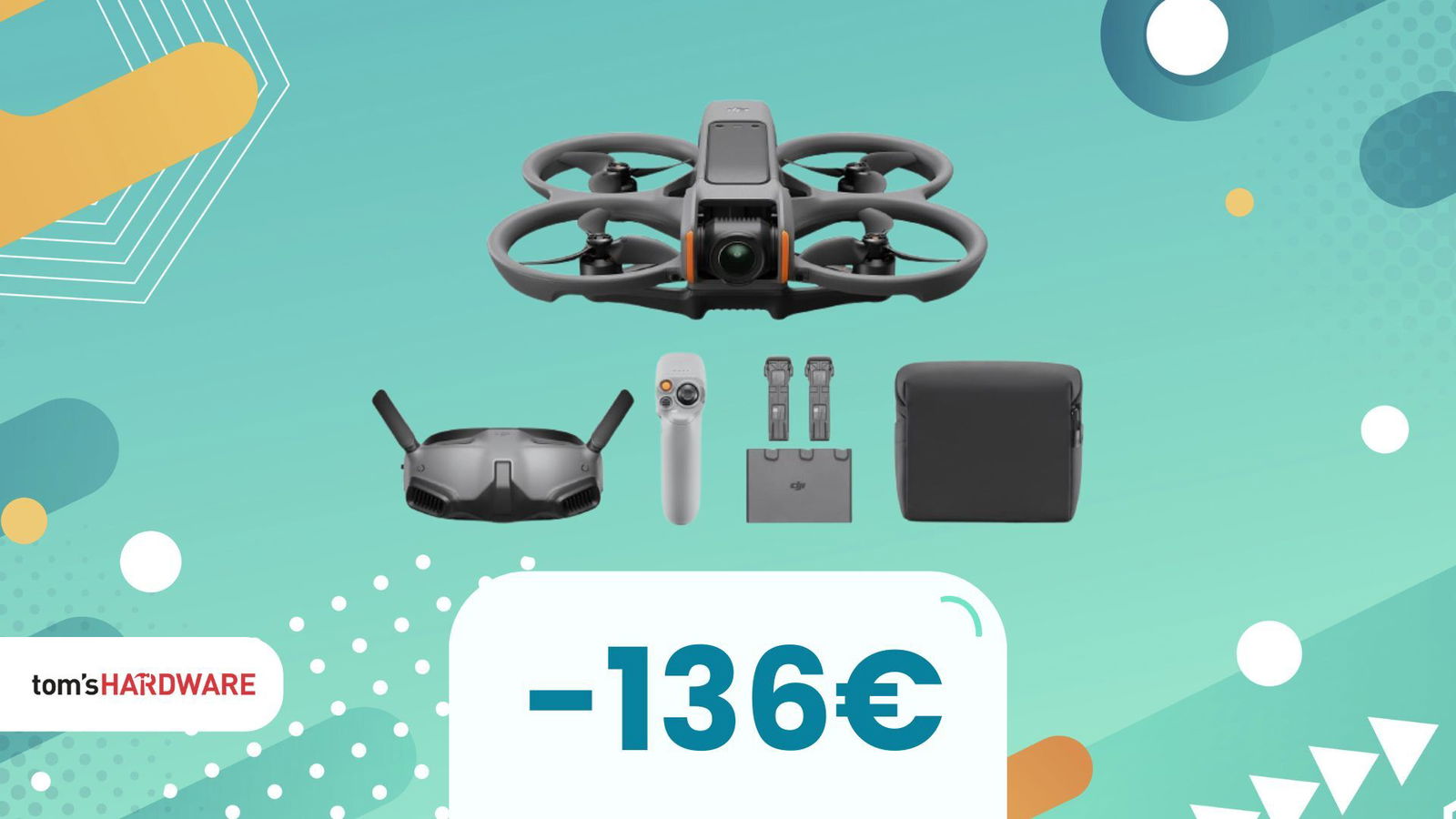 Immagine di DJI Avata 2: l’adrenalina del volo FPV ora a meno di 1000€ con accessori