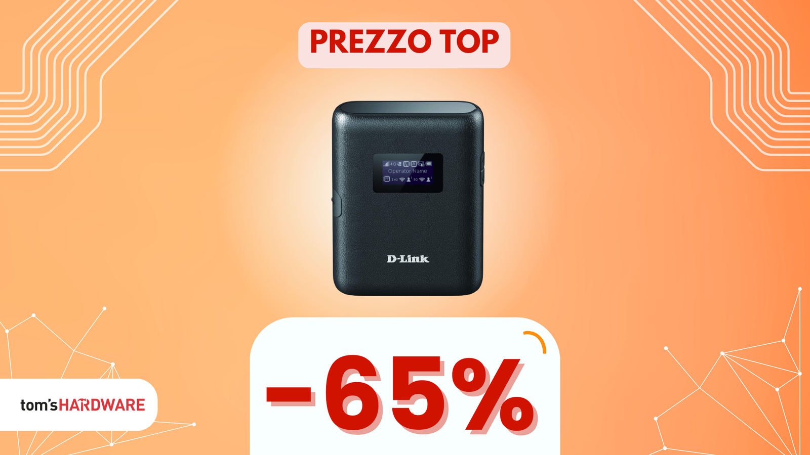 Immagine di Porta con te la velocità del 4G LTE con D-Link DWR-933: OFFERTA IMPERDIBILE su Amazon! -65%