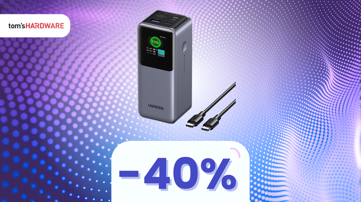 Immagine di SCONTO del 40% sulla power bank UGREEN Nexode: potenza e affidabilità a portata di mano!