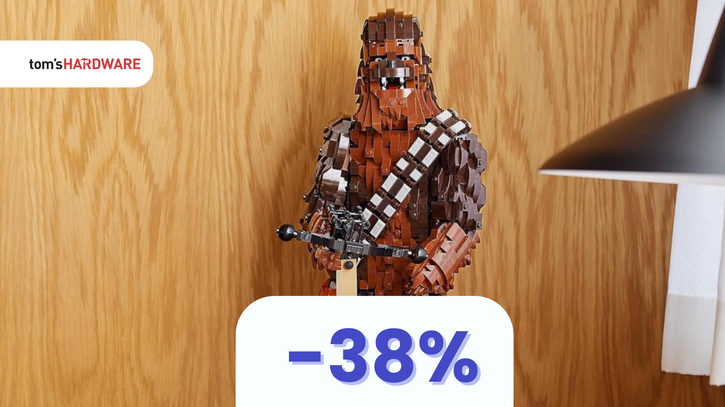 Immagine di Chewbacca LEGO oggi in SUPER OFFERTA su Amazon: solo 129€!