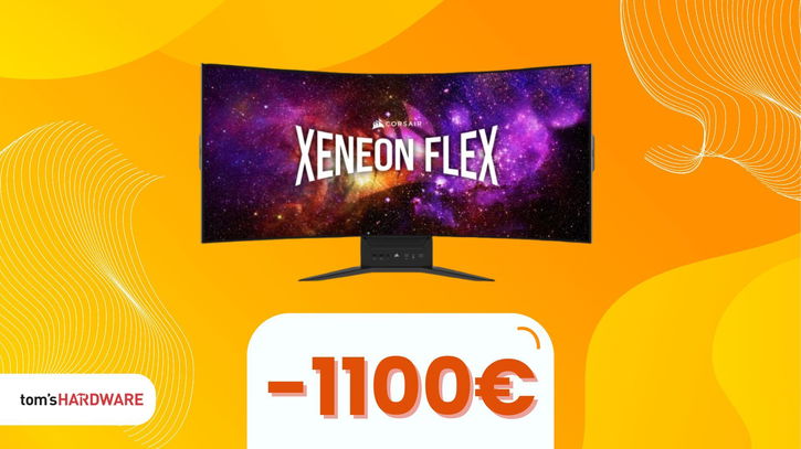 Immagine di Corsair senza freni: sconta di 1100€ il suo monitor OLED da 2400€