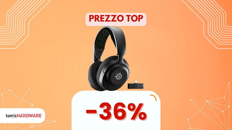 Immagine di Cuffie SteelSeries con 100+ preset audio: qualità e risparmio, oggi a -36%