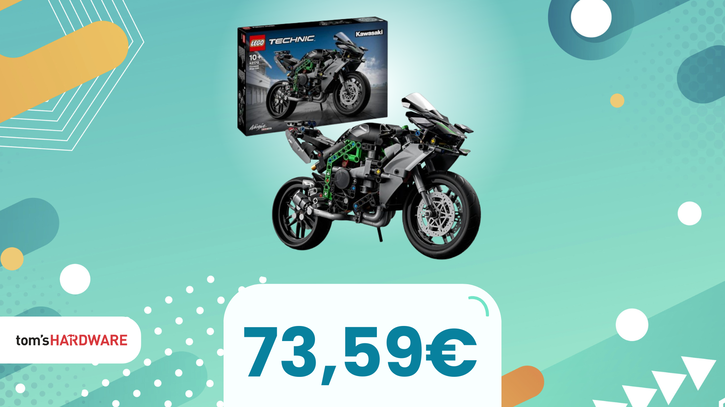 Immagine di Dalla pista al salotto: costruisci la Kawasaki Ninja H2R con il set LEGO Technic, oggi in OFFERTA!