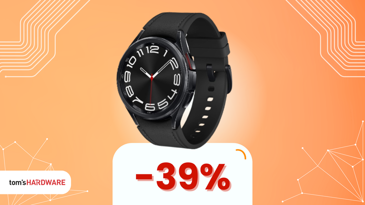 Immagine di Samsung Galaxy Watch6 Classic a soli 285€: il top per salute e fitness!