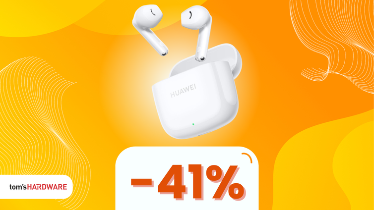 Immagine di Huawei FreeBuds SE 2, auricolari Bluetooth 5.3 con ricarica rapida in SUPER OFFERTA! - 41%