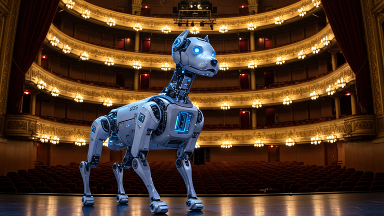 Immagine di Questo cane robot è la nuova star di Broadway