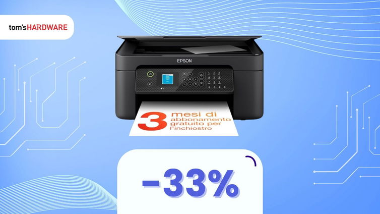 Immagine di Stampante Epson a meno di 60€ (-33%): l'ideale per chi non vuole sbagliare