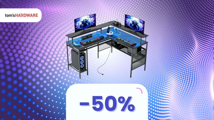 Immagine di Una scrivania per tutto: 2 monitor, PC, giradischi e altro con soli 100€