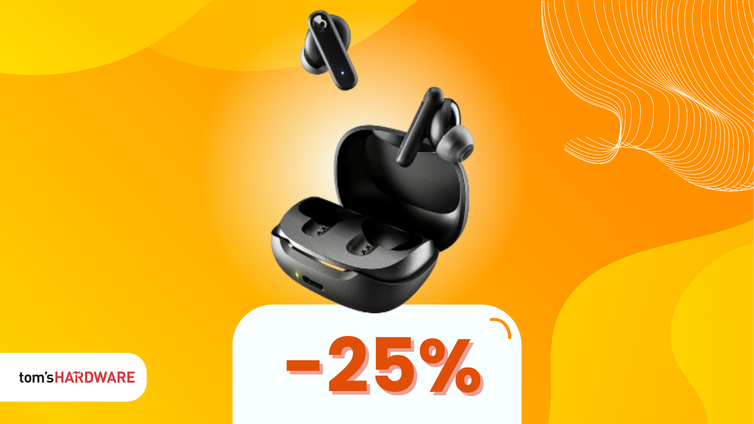 Immagine di Auricolari Skullcandy a soli 25€: 20 ore di musica, 0 ore di noia!