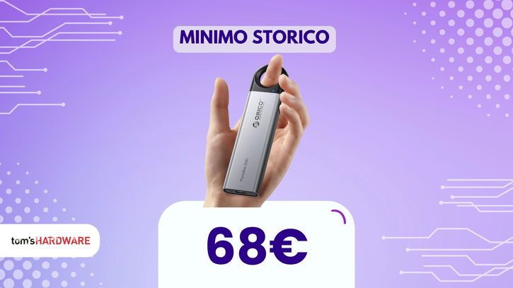 Immagine di Minimo storico (68€) per un SSD 1TB che puoi usare ovunque, anche con lo smartphone