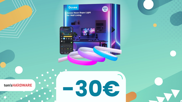 Immagine di Govee Neon, la striscia LED flessibile che dona nuova vita alla tua casa, ora IN PROMOZIONE!