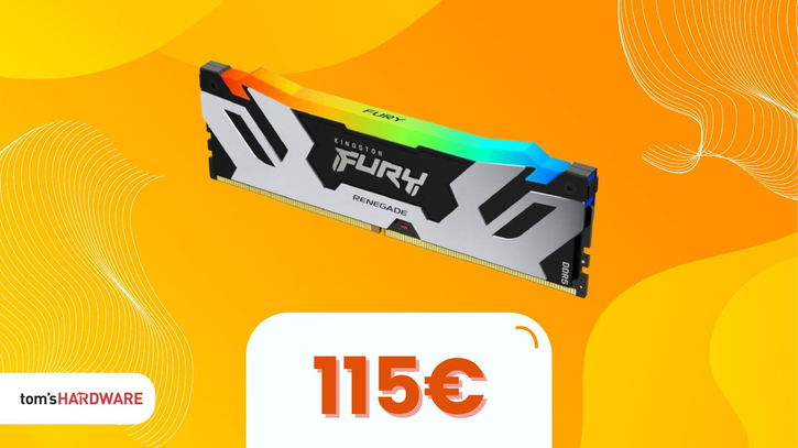 Immagine di Prezzo stabile per questa RAM da 7200 Mb/s, ma oggi solo 115€ per poche unità