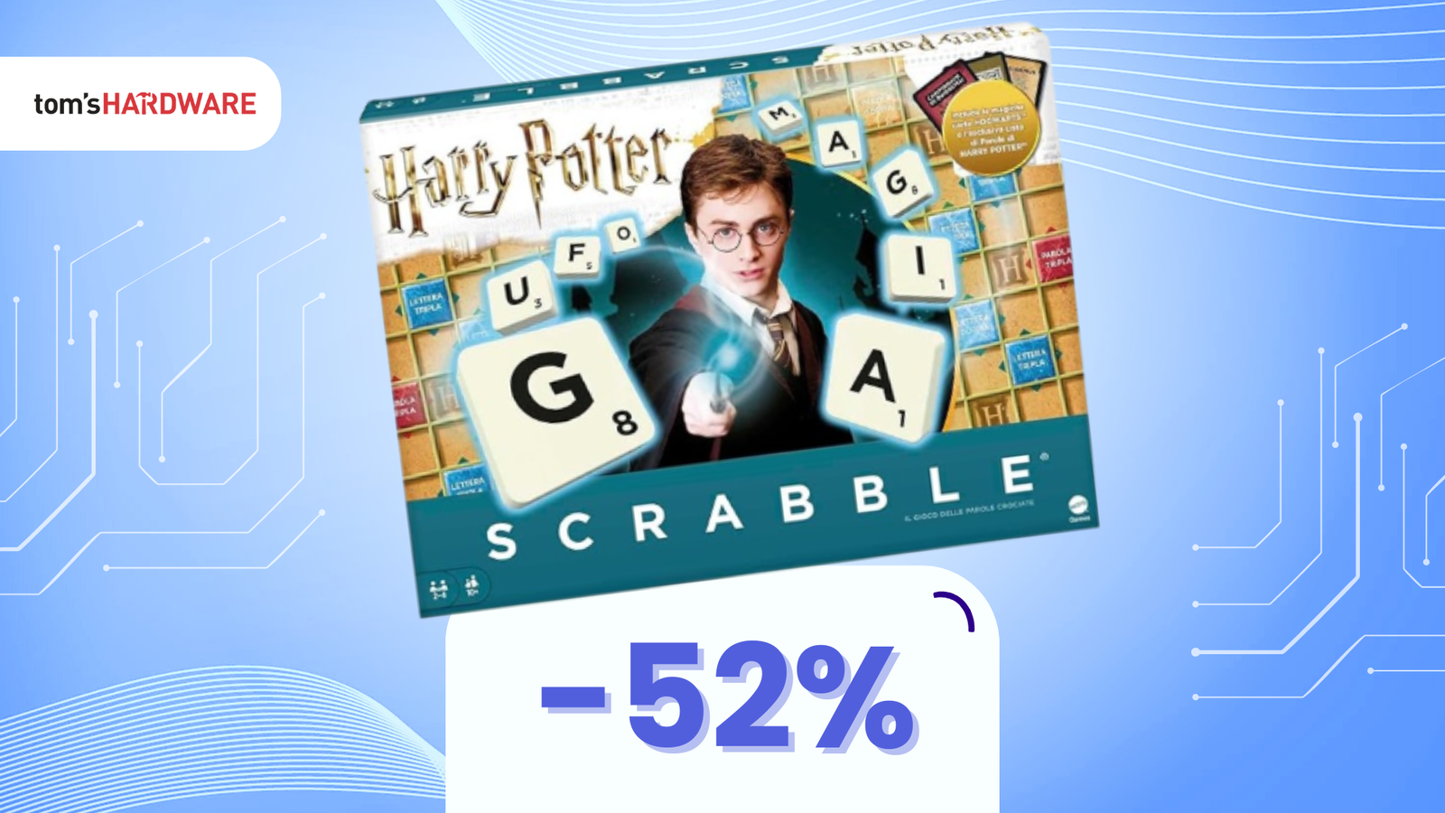 Immagine di Scrabble di Harry Potter a soli 21€: pronti a sfidare altri fan del maghetto?