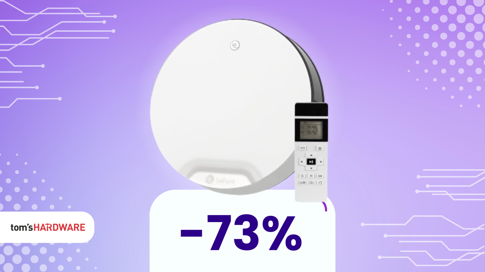 Immagine di PAZZESCO sconto del 73% sul Lefant N1R: oggi solo 110€!