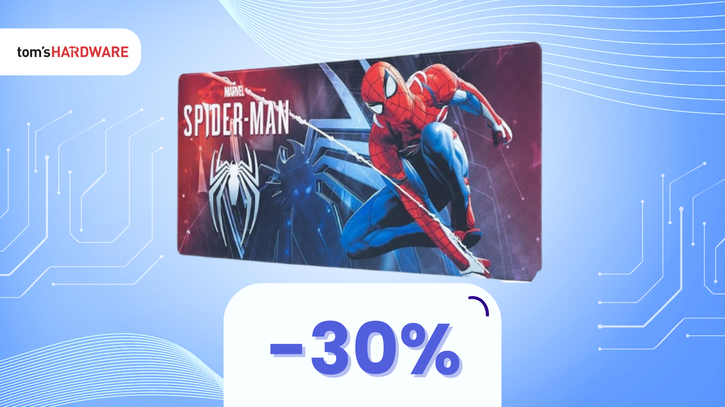 Immagine di Tappetino da gaming Spider-Man a soli 20€: ideale per ogni fan!