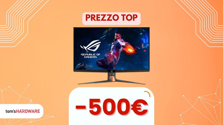 Immagine di MediaWorld spara un’offerta bomba! 500€ di sconto sul monitor Asus ROG, il top online