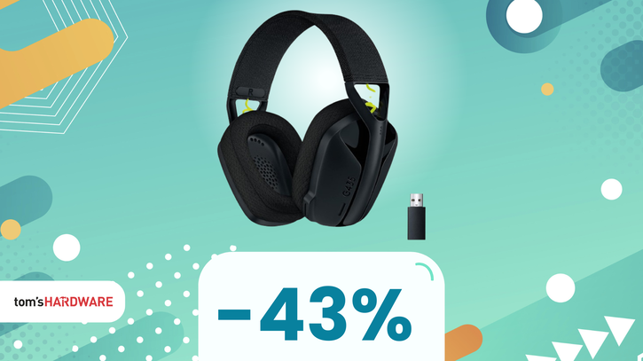 Immagine di Queste cuffie Logitech ultraleggere e ultracomode sono oggi in SUPER SCONTO! -43%