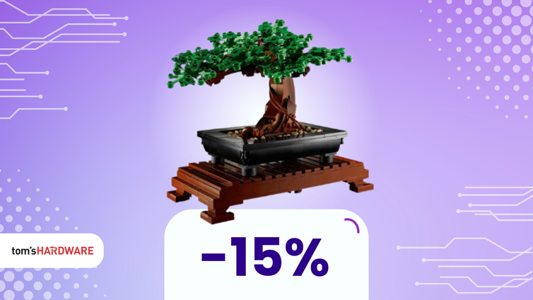 Immagine di Bonsai LEGO a soli 43€ in doppia versione con foglie e fiori rosa!