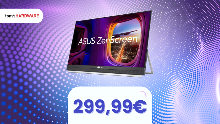 Immagine di Migliora la tua produttività con questo monitor portatile ASUS, oggi in OFFERTA SPECIALE!