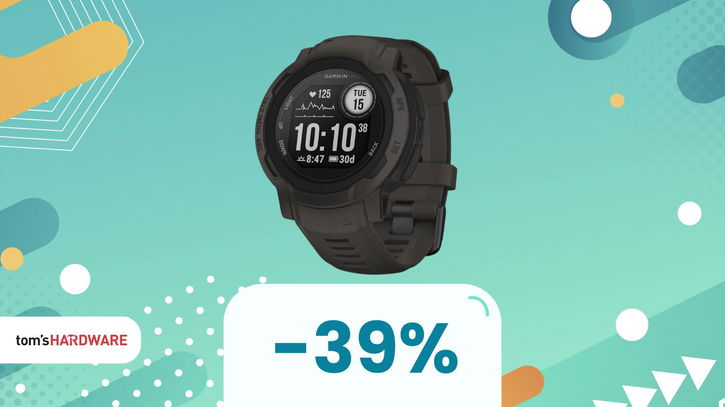 Immagine di Solo 153€, lo sconto record su questo smartwatch Garmin