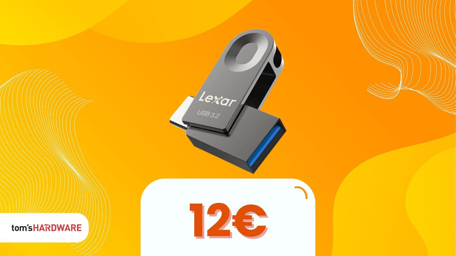 Immagine di Anche senza grandi spazi, con questa Pen Drive Lexar USB 3.2 i trasferimenti sono più veloci