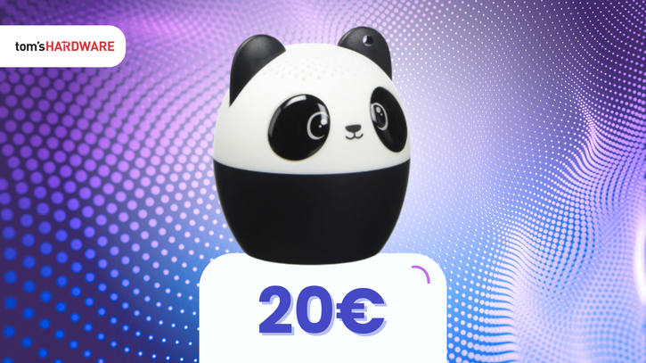 Immagine di Un simpatico panda come mini speaker portatile a soli 20€!