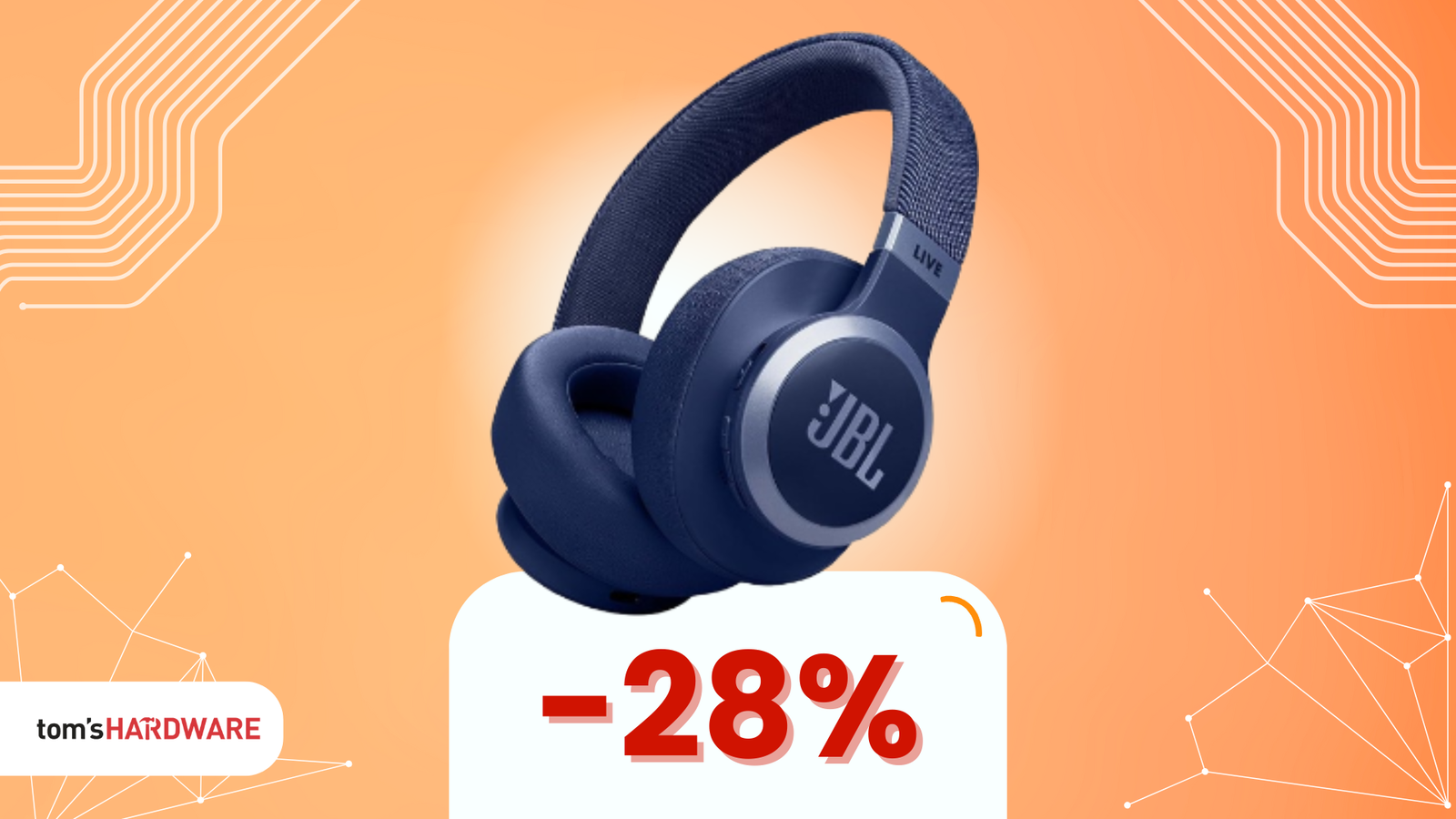 Immagine di Cuffie JBL a soli 130€ per ascoltare il mondo solo quando volete!