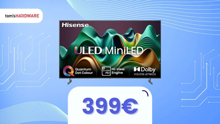 Immagine di TV Mini LED da 55" a meno di 400€, un affare che mette in ombra il QLED