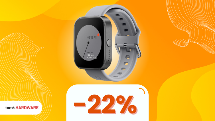 Immagine di SCONTO del 22% su CMF by Nothing Watch Pro: potenzia il tuo stile di vita digitale!