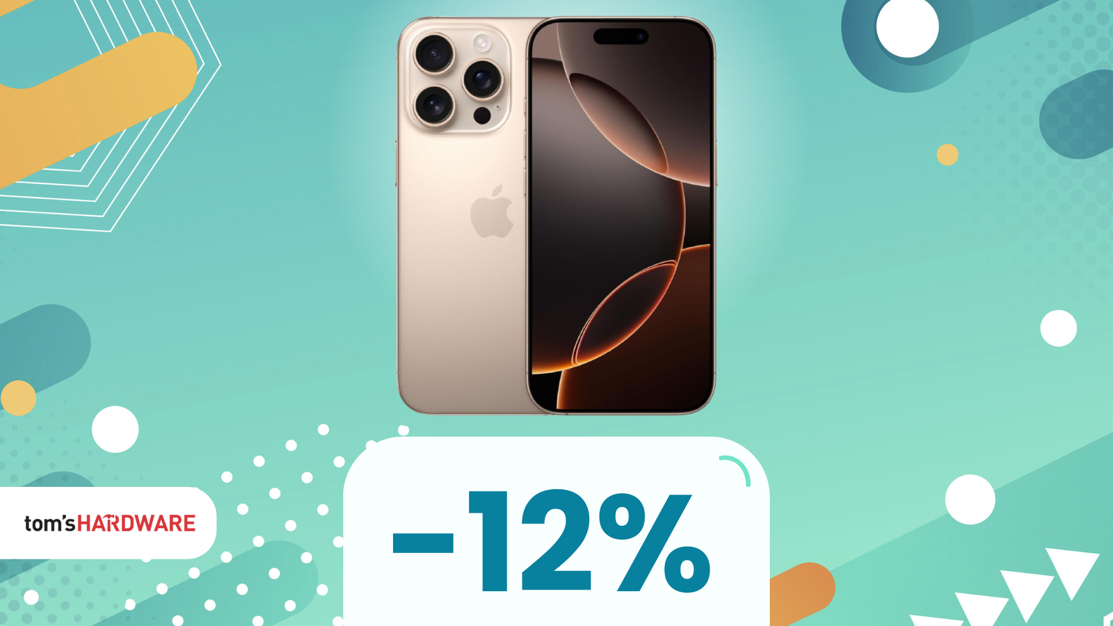 Immagine di Apple iPhone 16 Pro a un PREZZO SUPER! Porta a casa l'innovazione con uno SCONTO del 12%!