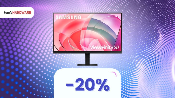 Immagine di Se i 60Hz ti bastano, dimentica i monitor gaming. Questo Samsung 4K è sceso di prezzo