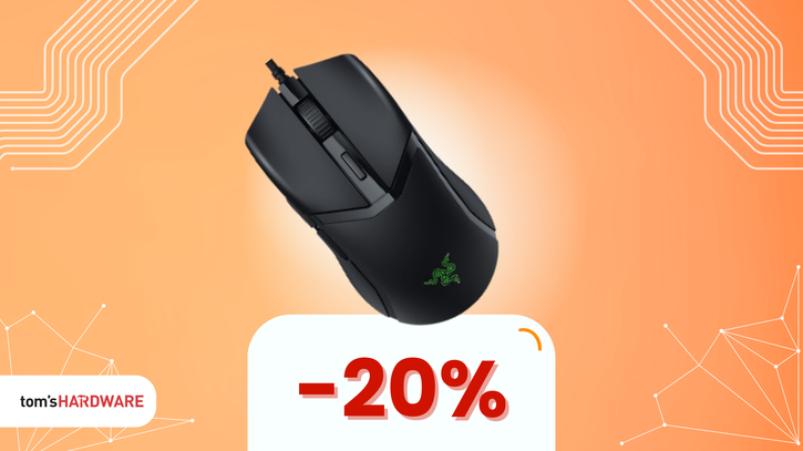 Immagine di Mouse Razer Cobra a soli 38€ per un gaming leggero e preciso!