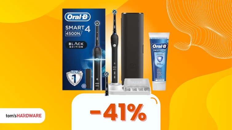 Immagine di Spazzolino elettrico Oral-B a soli 60€ con custodia e dentifricio!