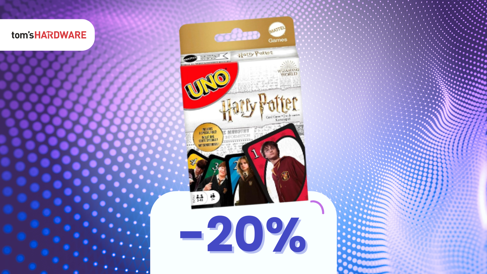 Immagine di UNO di Harry Potter a soli 10€: si gioca anche ad Hogwarts!