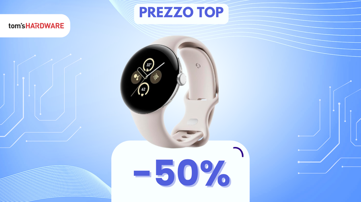 Immagine di SPLENDIDO Google Pixel Watch 2 a METÀ PREZZO: oggi solo 200€!