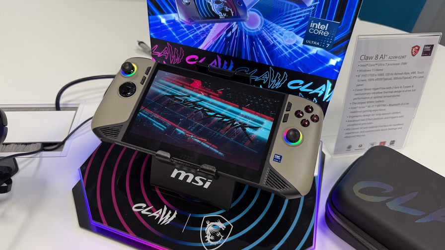 MSI Shows Off Claw 8 AI Plus Handheld With Lunar Lake And A Potent Strix Point Laptop