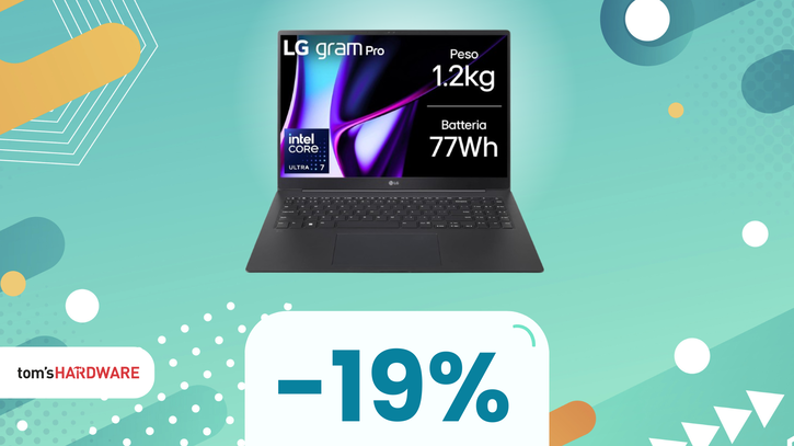 Immagine di LG gram Pro 16Z90SP, notebook ultraleggero perfetto per il lavoro, oggi in SCONTO! -19%