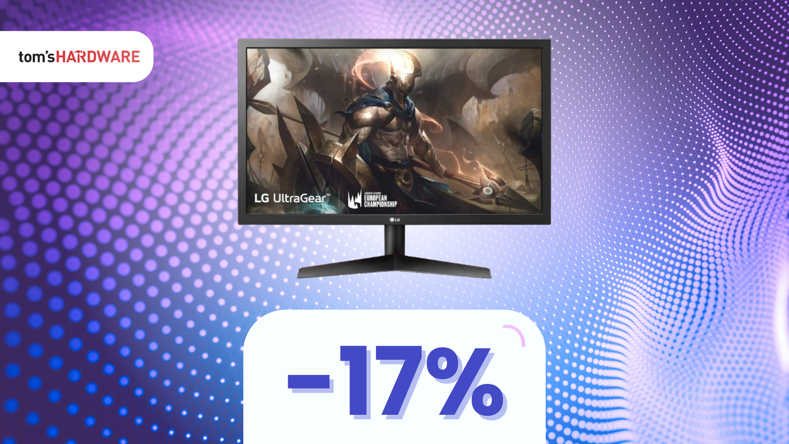 Immagine di Prestazioni da campione con questo monitor gaming LG, oggi a SOLI 141€!