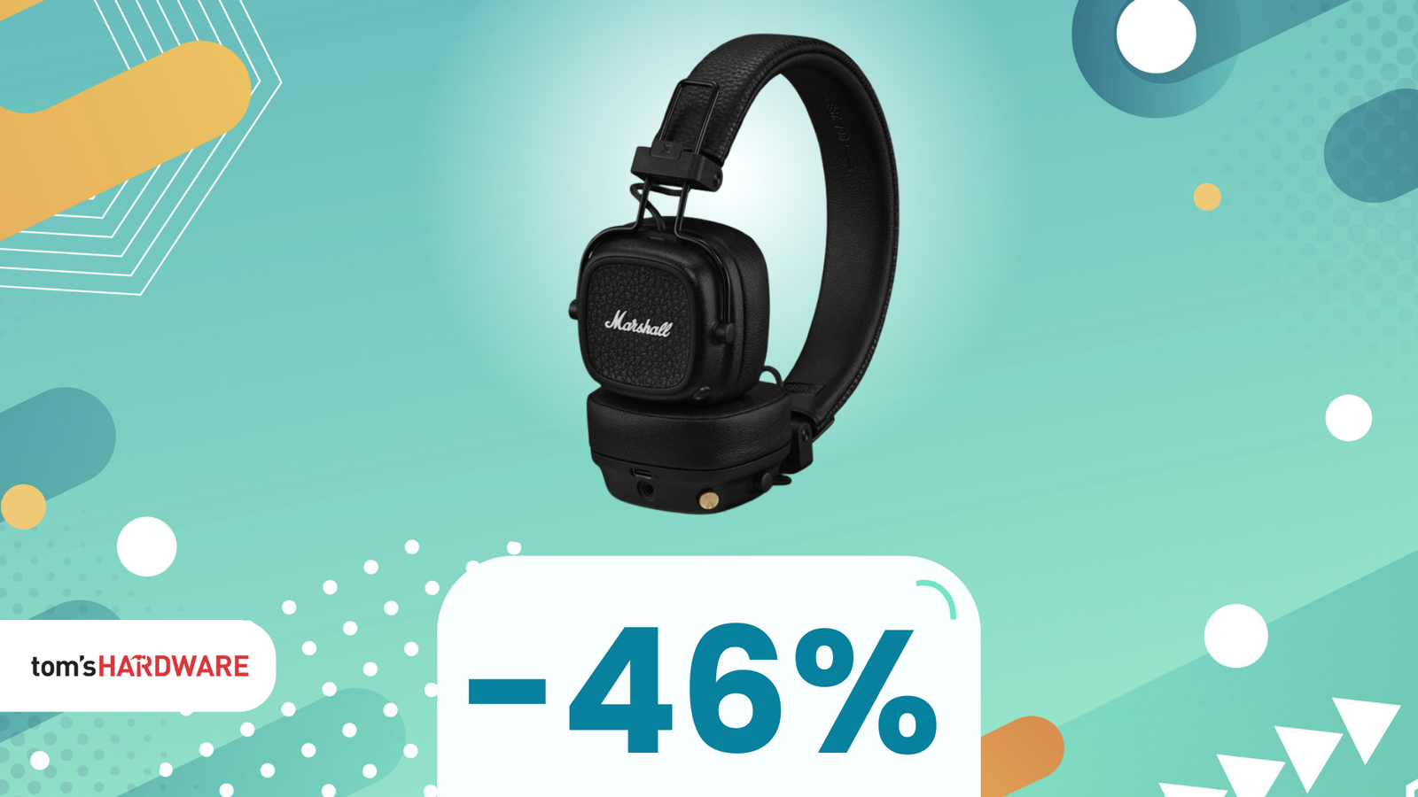 Immagine di Esperienza sonora premium con le Marshall Major V, oggi a META' PREZZO! -46%