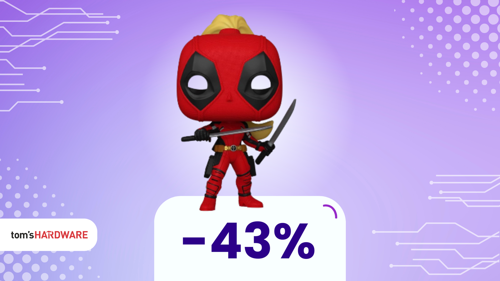 Immagine di Funko Pop di Ladypool a soli 9€: un must per i fan di Deadpool!