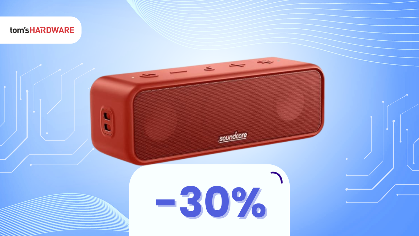 Immagine di Speaker Soundcore 3 a SOLO 42€: portatile, impermeabile, indistruttibile!