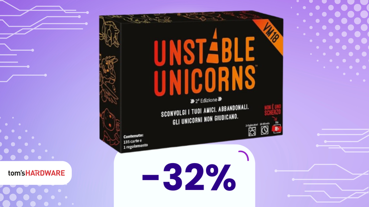 Immagine di Unstable Unicorns a soli 17€: il gioco con strategia, cattiveria e unicorni!