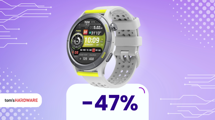 Immagine di Amazfit Cheetah Round a soli 100€: perfetto per i runner!