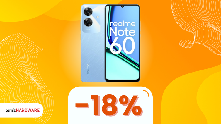 Immagine di OFFERTA LAMPO su realme Note 60: prestazioni TOP a PREZZO SCONTATO!