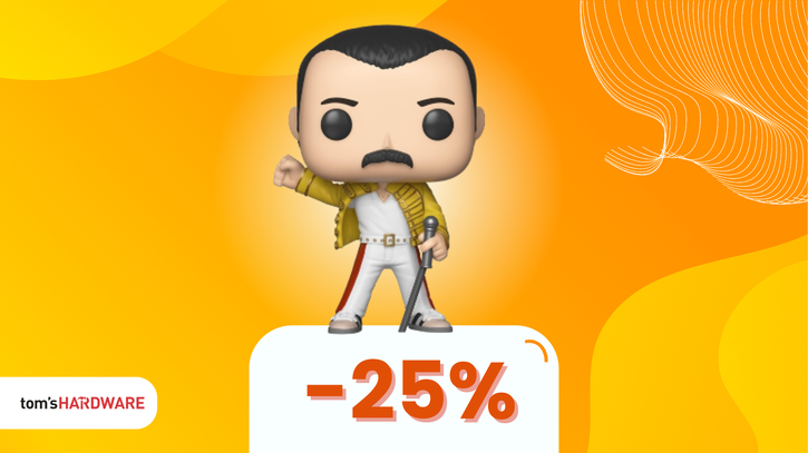 Immagine di STUPENDO Funko Pop di Freddie Mercury in OFFERTA a soli 12€!