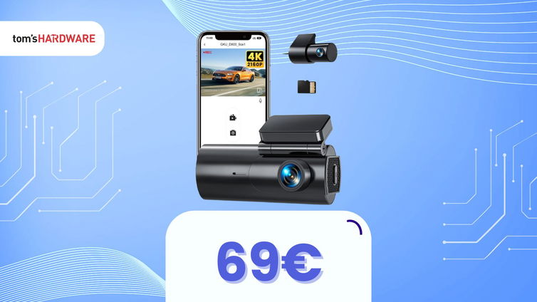 Immagine di Trovi l’auto graffiata dopo il parcheggio? Con questa dash cam a meno di 70€, non ti sfugge nulla