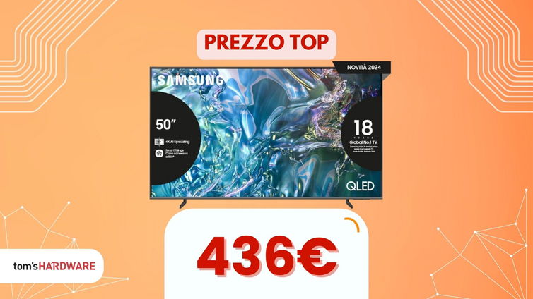 Immagine di Una TV Samsung da 50" crolla a 436€. Potrebbe essere proprio quella che cercavi