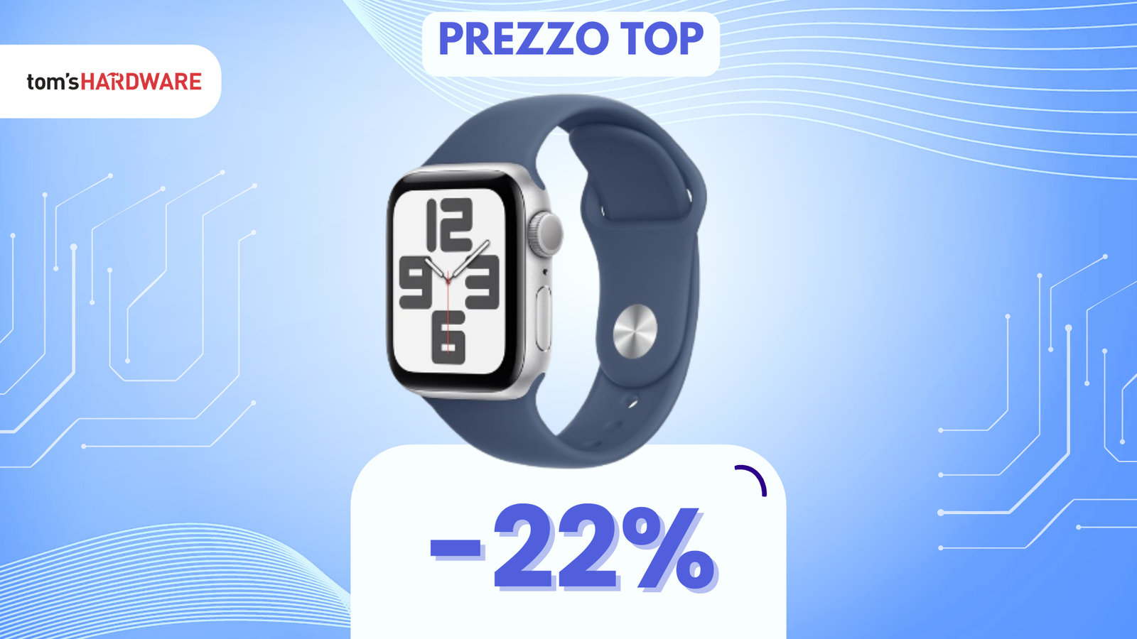 Immagine di Apple Watch SE a 202€: sconto PAZZESCO del 22%!